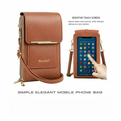 🔥Final 3 Hours: 50% OFF Remifa®2026 Trendy Minimalist Elegant Women's Touchscreen Crossbody Phone Purse