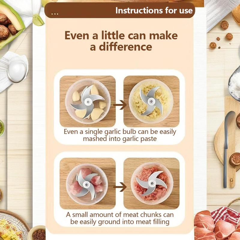✨Billhol® Electric Garlic Chopper