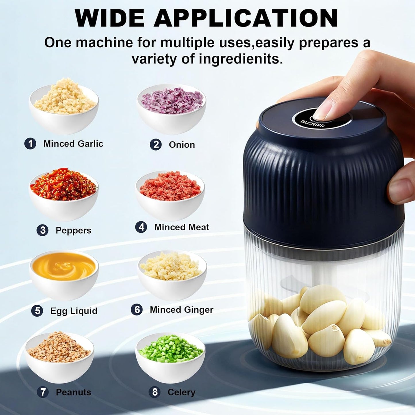 ✨Billhol® Electric Garlic Chopper