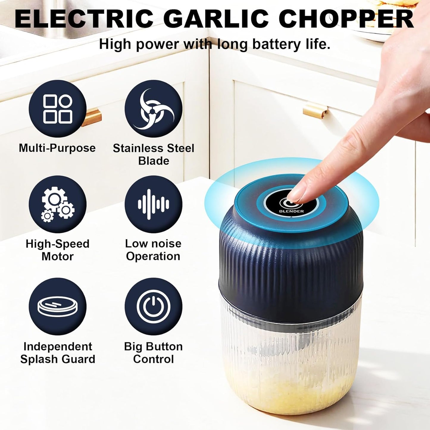 ✨Billhol® Electric Garlic Chopper