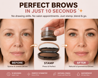 🥳2026 HOT SALE🥳💞50K+ SOLD!🖌️✨ 50% OFF! Instant Adjustable Eyebrow Stamp – Two‑color brow powder, waterproof & smudge‑proof. Natural, full brows in seconds! 💕🎀