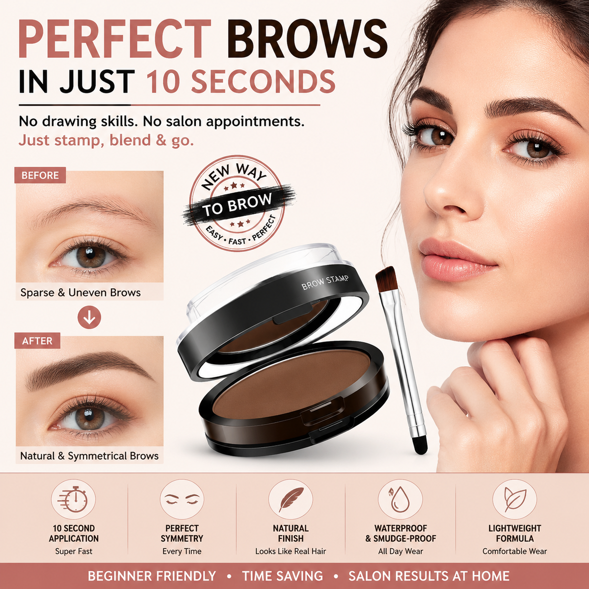 🥳2026 HOT SALE🥳💞50K+ SOLD!🖌️✨ 50% OFF! Instant Adjustable Eyebrow Stamp – Two‑color brow powder, waterproof & smudge‑proof. Natural, full brows in seconds! 💕🎀
